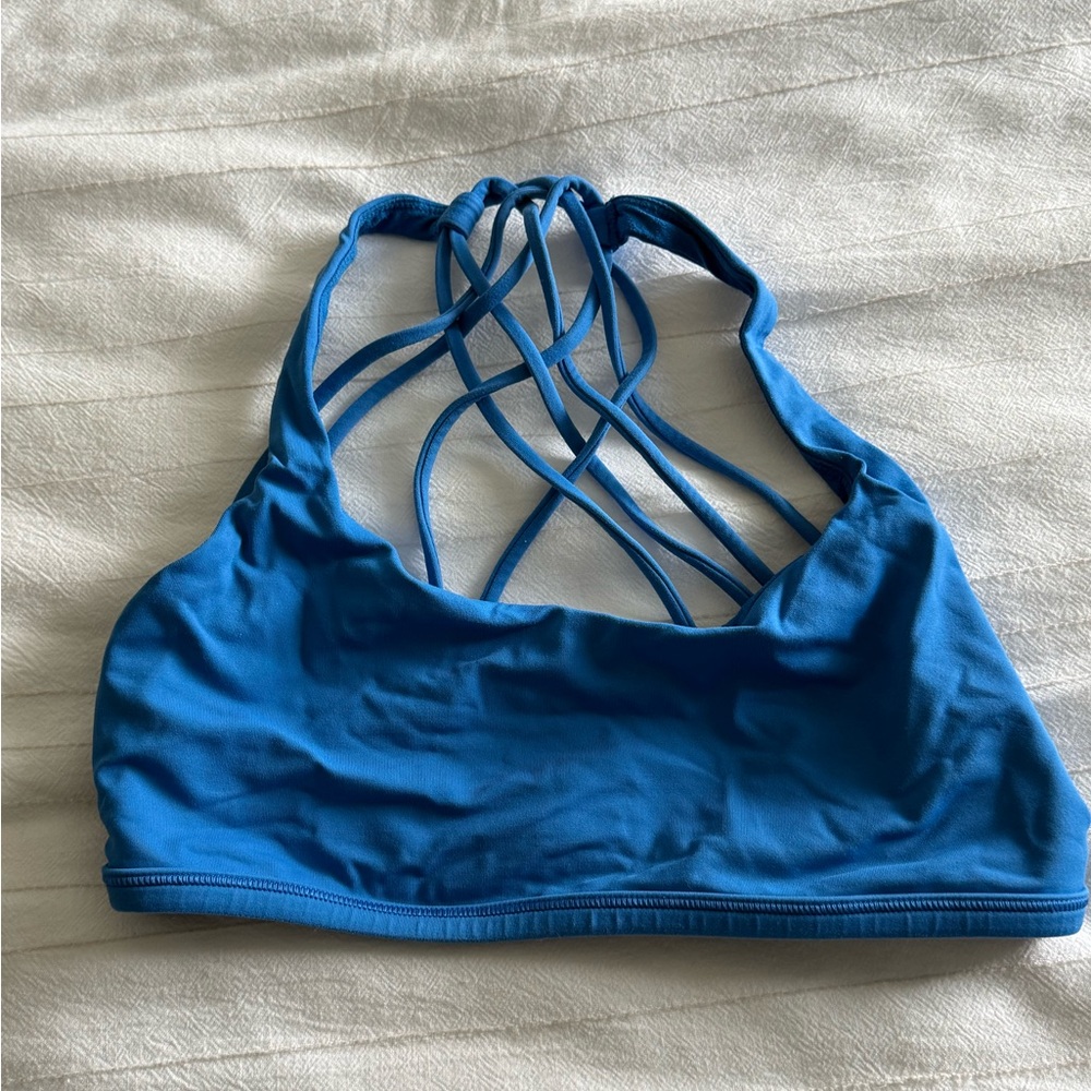 Lululemon Blue Sports Bra